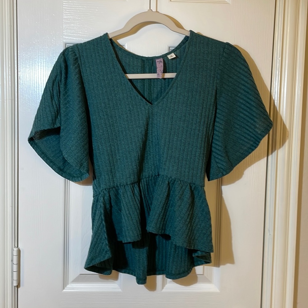 Francesca’s Emerald Blouse